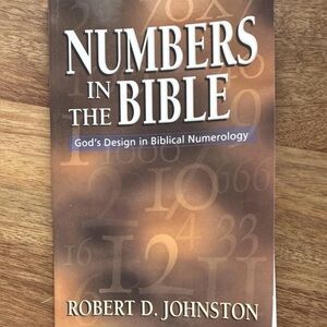 Numbers in the Bible by Robert D. Johnston - Brown Cover